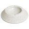 Mid-Century Italian Modern Truncated Cone White Marble Ashtray, 1970s, Image 1