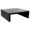 Mid-Century Italian Black Wood Saratoga Coffee Table by Vignelli for Poltronova, 1960s, Image 1