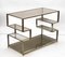 Mid-Century Italian Gold Brass and Glass Console Table, 1970s, Image 7