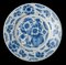 Blue and White Plate from Delft 2