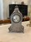 Chiseled Silver Table Clock 1