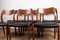 Model 71 Teak and Skai Chairs by Niels O. Moller for JL Mollers, 1960s, Set of 6 12