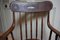 19th Century American Oak Revolving Library Armchair 8