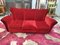 Mid-Century Modern Velvet Sofa, 1950s 1