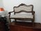 19th Century 2-Seater Carved Walnut Sofa 10