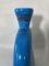 Art Deco Vase in Blue Longwy Enamel from Primavera, 1930s 11
