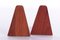 Teak Bookends by Kai Kristiansen for Feldballes Møbelfabrik, Denmark, Set of 2 1