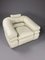 Mid-Century Modern Ivory Leather Straccio Lounge Chair from Zanotta, Italy, Image 14