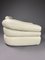 Mid-Century Modern Ivory Leather Straccio Lounge Chair from Zanotta, Italy 6