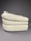 Mid-Century Modern Ivory Leather Straccio Lounge Chair from Zanotta, Italy, Image 6