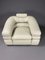 Mid-Century Modern Ivory Leather Straccio Lounge Chair by De Pas, Durbino & Lomazzi from Zanotta 7