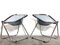 Plona Armchairs by Giancarlo Piretti for Anonymous Castles in Italy, Set of 2, Image 11