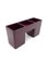 Wine Red Sistema45 Series Ashtray & Desk Organizers by Ettore Sottsass for Olivetti Synthesis, 1971 9