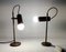 Italian Black Desk Lamps in the Style of Gino Sarfatti, Set of 2 2