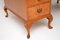 Antique Burr Walnut Leather Top Pedestal Desk, Image 9