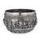 19th Century Burmese Solid Silver Thabeik Bowl by Rangoon, 1880, Image 1