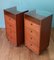French Leather Side Tables, 1960s, Set of 2 7