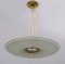 Italian Mid-Century Modern Ceiling Lamp by Max Ingrand for Fontana Arte, 1950s 1