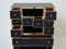 Black Brass & Chrome Cabinet by Michel Pegeres, 1970s 6