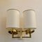 Double Sconce in Brass, 1960s, Image 8