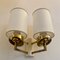 Double Sconce in Brass, 1960s 7