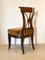 19th Century Walnut Chairs, Set of 6, Image 8