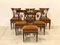 19th Century Walnut Chairs, Set of 6 1