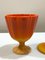 Cuenco o jarrón con tapa de vidrio opalino, años 40, Imagen 4