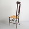 Italienischer Mid-Century Chiavari Stuhl von Enzo Rotella, 1950er, 2er Set 6