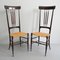 Italienischer Mid-Century Chiavari Stuhl von Enzo Rotella, 1950er, 2er Set 1