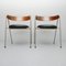 Mod. 702/2 Chairs in Rosewood, Leather & Steel by Roland Rainer for Wilkhahn, 1965, Set of 2 4