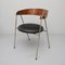 Mod. 702/2 Chairs in Rosewood, Leather & Steel by Roland Rainer for Wilkhahn, 1965, Set of 2, Image 10