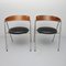 Mod. 702/2 Stühle aus Palisander, Leder & Stahl von Roland Rainer für Wilkhahn, 1965, 2er Set 3