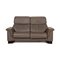 Gray Paradise Leather Two Seater Couch from Stressless 1