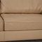 Leather 3-Seater Sofa in Beige from Meisterstücke, Image 3