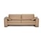 Leather 3-Seater Sofa in Beige from Meisterstücke 1