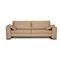 Leather 3-Seater Sofa in Beige from Meisterstücke, Image 1