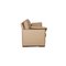 Divani a tre e due posti in pelle beige, set di 2, Immagine 15