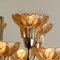 Modernist Glass and Chrome Chandelier from Sische, 1960s, Image 4