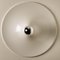 White Metal Disc Wall Lights by G. Gorgoni for Stilnovo, 1970s, Set of 2 9