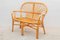 Boho Italian Bamboo Two-Seater and Coffee-Table, 1970s, Set of 2, Image 3