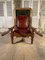 Antique Colonial Teak & Leather Plantation Chair, 1890s 11