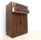 Mid-Century Oak Linen Storage Cupboard with Drawers, 1950s 10