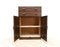 Mid-Century Oak Linen Storage Cupboard with Drawers, 1950s, Image 3