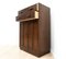 Mid-Century Oak Linen Storage Cupboard with Drawers, 1950s, Image 7