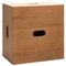 Cabanon Wood LC14 Stool by Le Corbusier for Cassina, Image 1