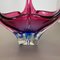 Glass Bowl Shell Centerpiece from Fratelli Toso, Italy, 1970s 13
