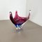 Glass Bowl Shell Centerpiece from Fratelli Toso, Italy, 1970s, Image 2