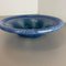 German Bauhaus Blue Glass Bowl by Karl Wiedmann for WMF Ikora, 1930s 7