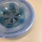 German Bauhaus Blue Glass Bowl by Karl Wiedmann for WMF Ikora, 1930s 11